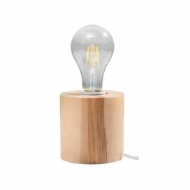   SL.0674 - Stolná lampa SALGADO 1xE27/60W/230V drevo 