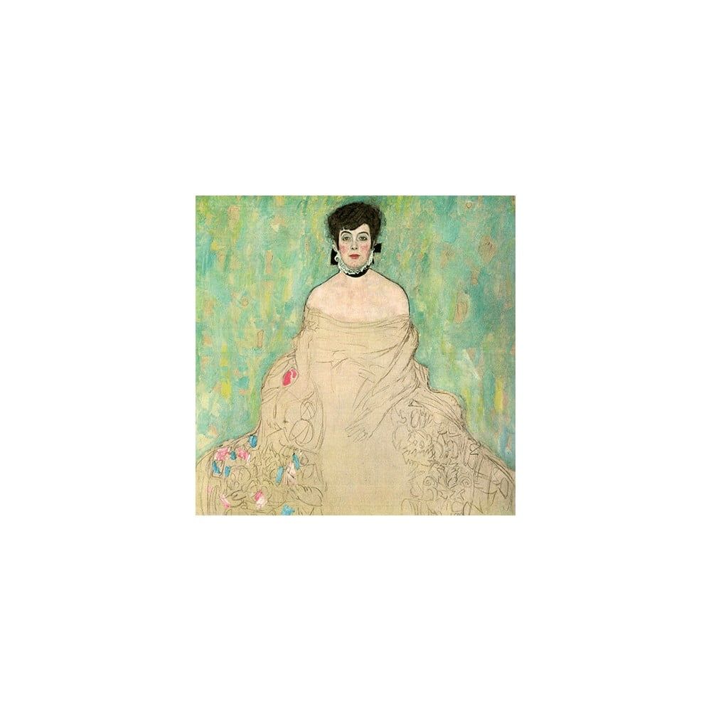 Reprodukcia obrazu Gustav Klimt - Amalie Zuckerkandl, 40 x 40 cm - Bonami.sk
