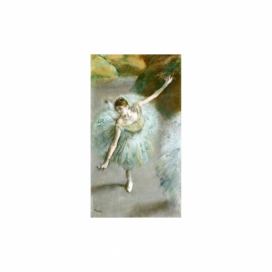 Reprodukcia obrazu Edgar Degas - Dancer in Green, 55 x 30 cm Bonami.sk