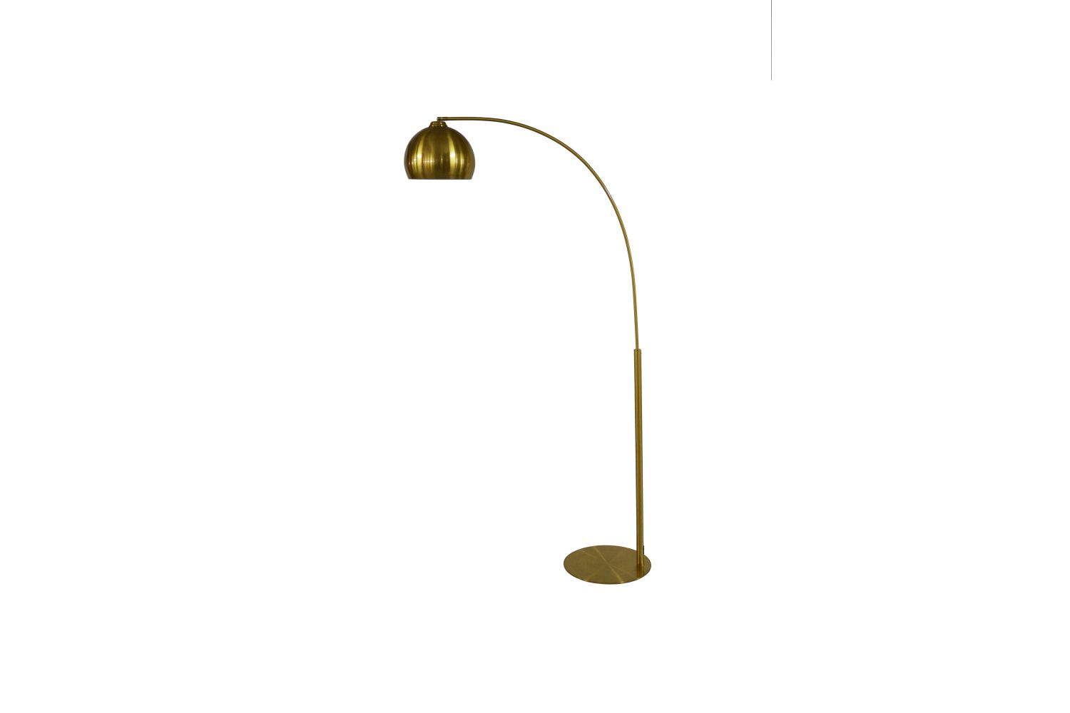 LuxD 24874 Štýlová stojanová lampa Arch 205 cm zlatá Stojanové svietidlo - ESTILOFINA.SK