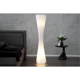 LuxD 17057 Stojanová lampa SPIRAL XXL biela Stojanové svietidlo