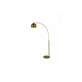 LuxD 24874 Štýlová stojanová lampa Arch 205 cm zlatá Stojanové svietidlo