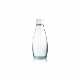 Mliečnobiela sklenená fľaša ReTap s doživotnou zárukou, 800 ml