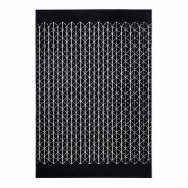 Čierny koberec Zala Living Twist, 70 × 140 cm Bonami.sk