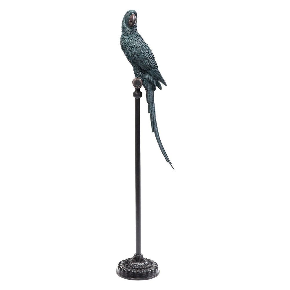 Dekoratívna socha papagája v modro-zelenej farbe Kare Design - Bonami.sk