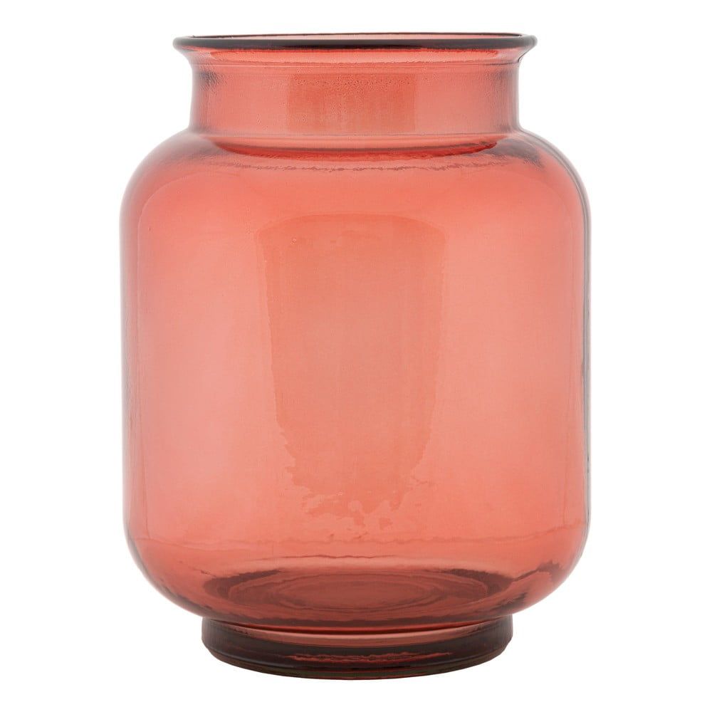 Ružová váza z recyklovaného skla Mauro Ferretti Florero - Bonami.sk
