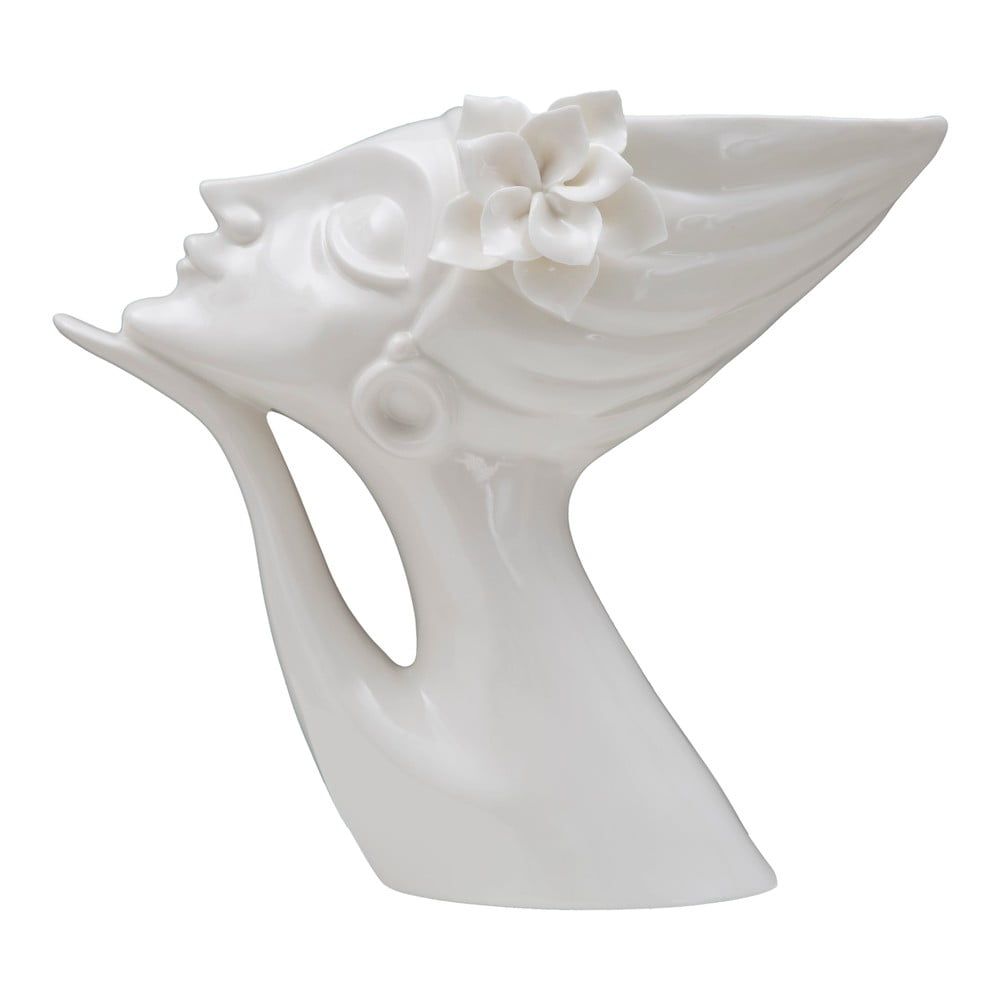 Biela porcelánová váza Mauro Ferretti Thinking Woman - Bonami.sk