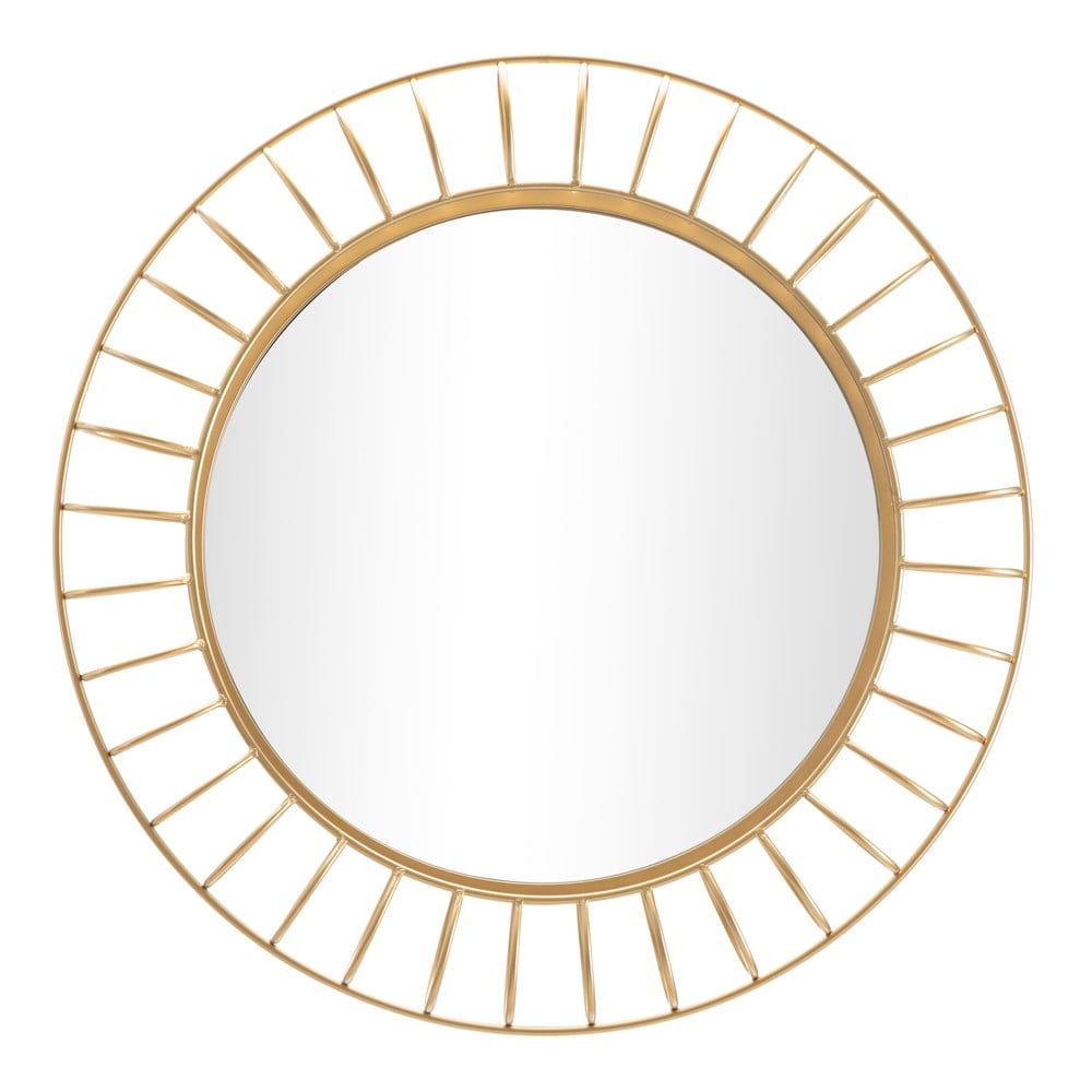 Nástenné zrkadlo v zlatej farbe Mauro Ferretti Glam Ring, ø 81 cm - Bonami.sk