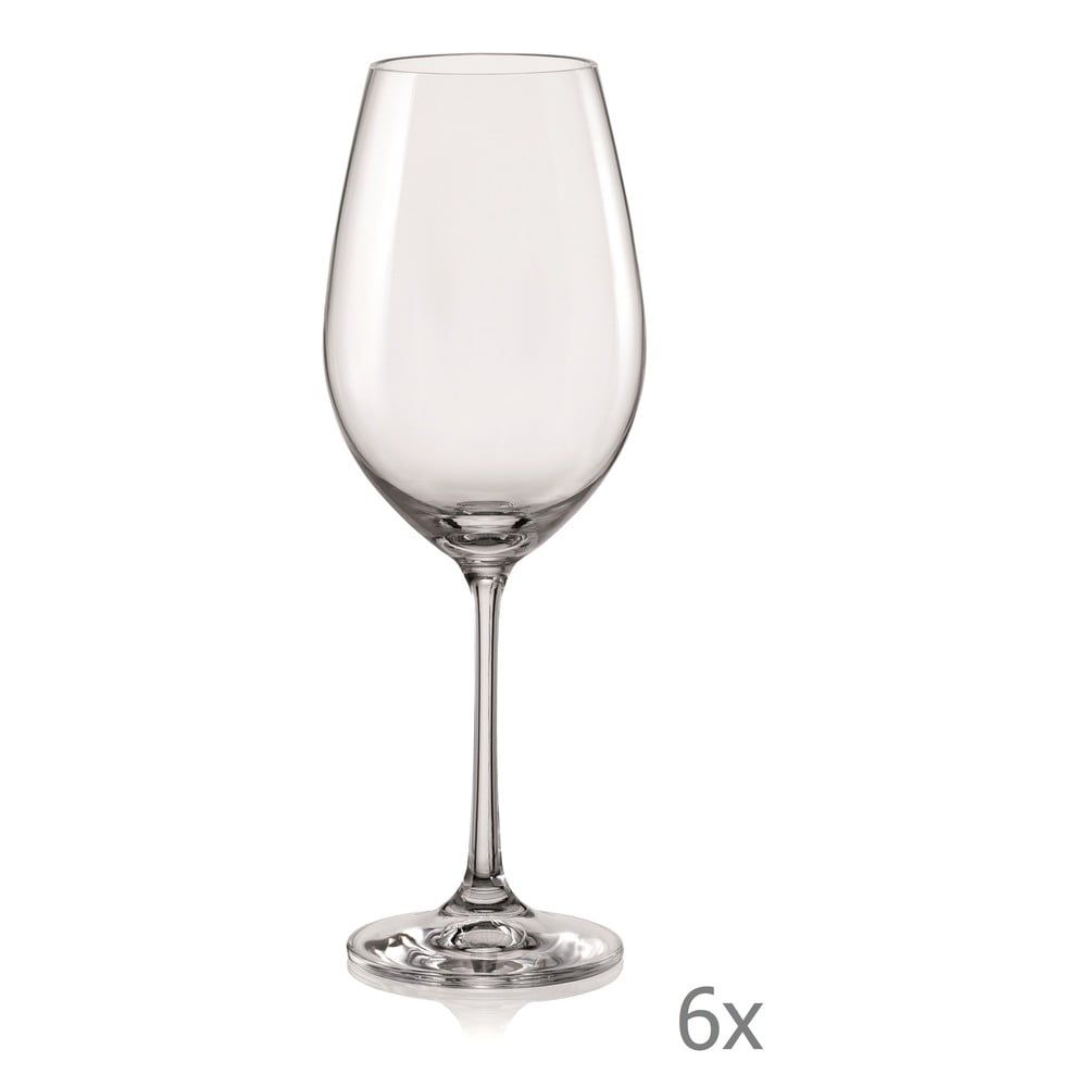 Súprava 6 pohárov na víno Crystalex Viola, 350 ml - Bonami.sk