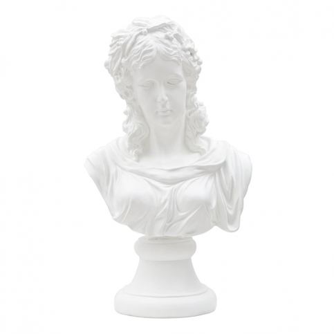 Biela dekoratívna soška Mauro Ferretti Woman Bonami.sk