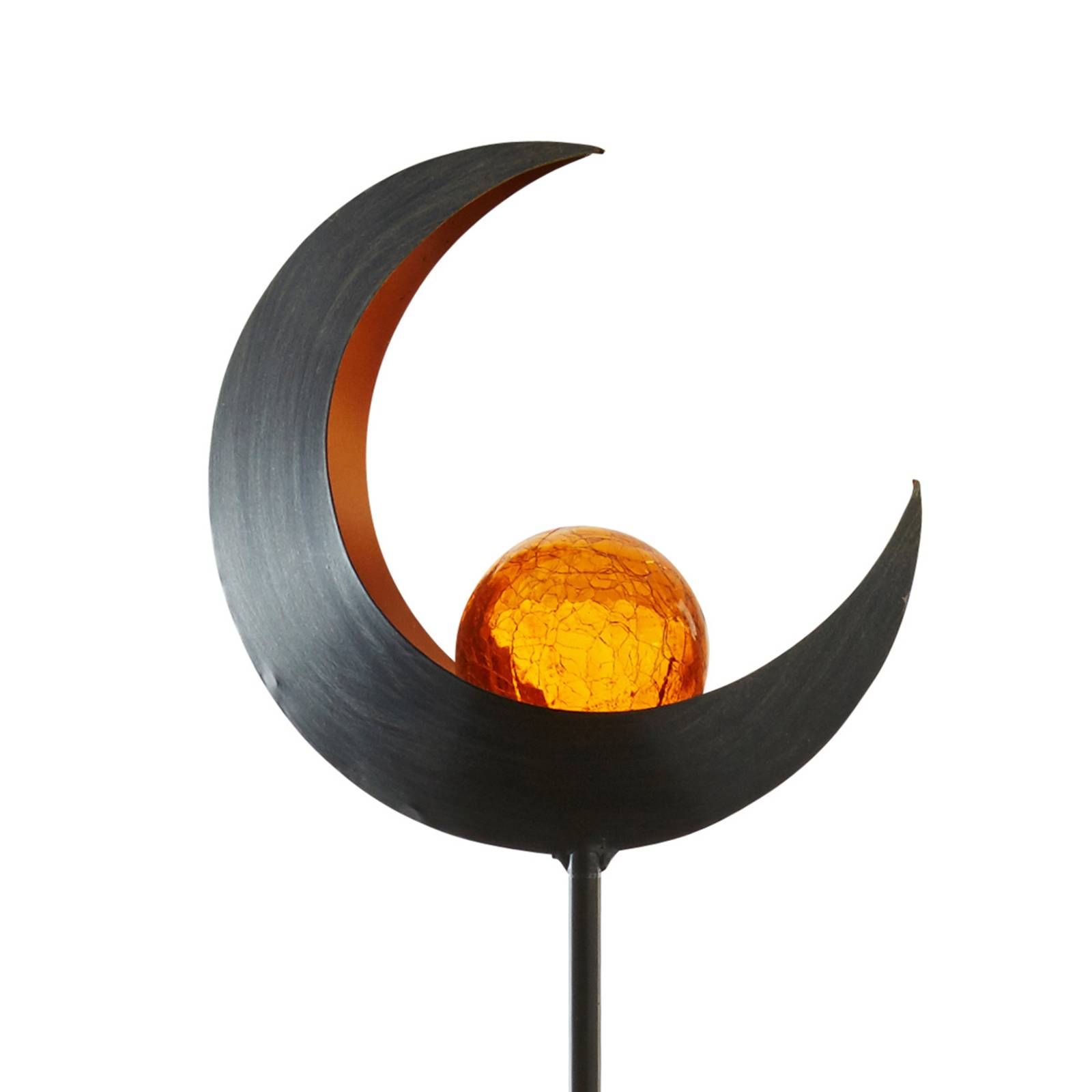 STAR TRADING Melilla - ozdobná solárna lampa v tvare mesiaca - Svetlá.sk