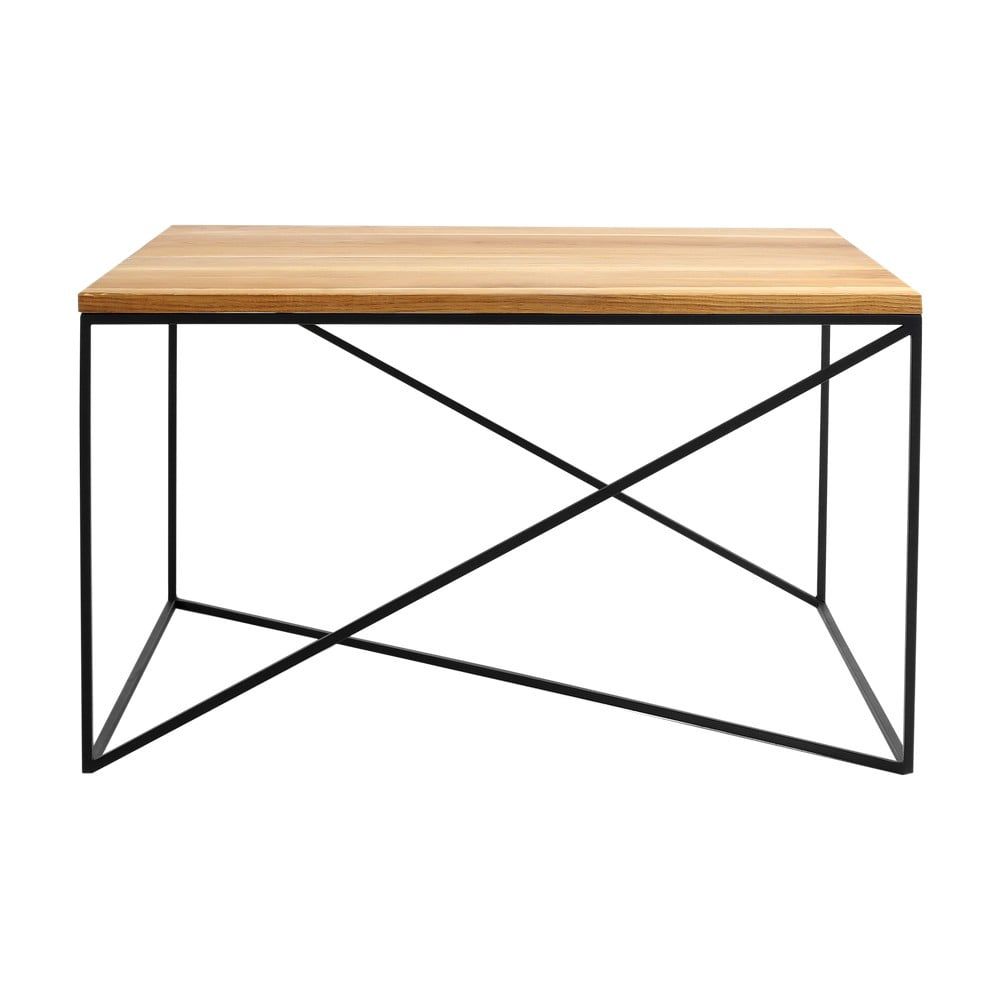 Konferenčný stolík v dekore dubového dreva Custom Form Memo, 100 x 100 cm - Bonami.sk