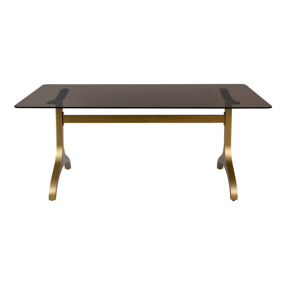 Jedálenský stôl so sklenenou doskou Dutchbone Sansa, 180 x 90 cm - Bonami.sk