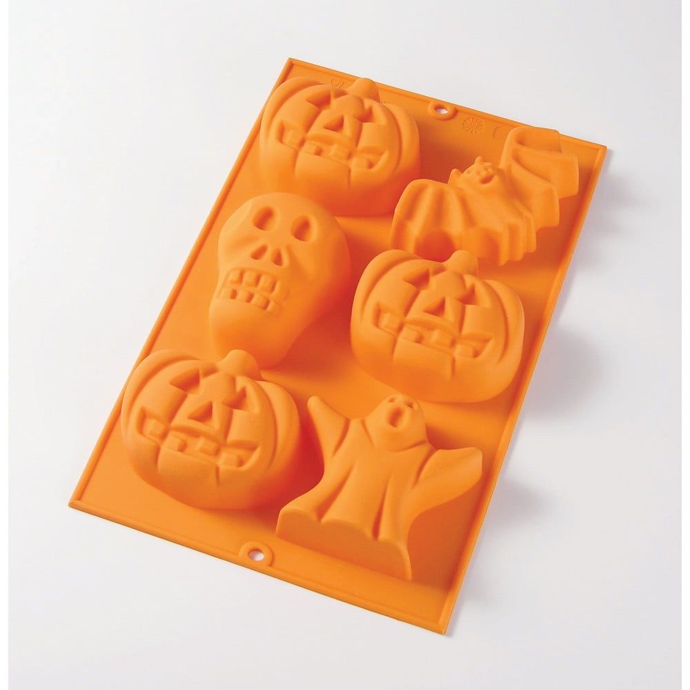 Oranžová silikónová forma na pečenie Lékué Halloween Mould - Bonami.sk