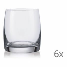 Súprava 6 pohárov na whisky Crystalex Ideal, 230 ml