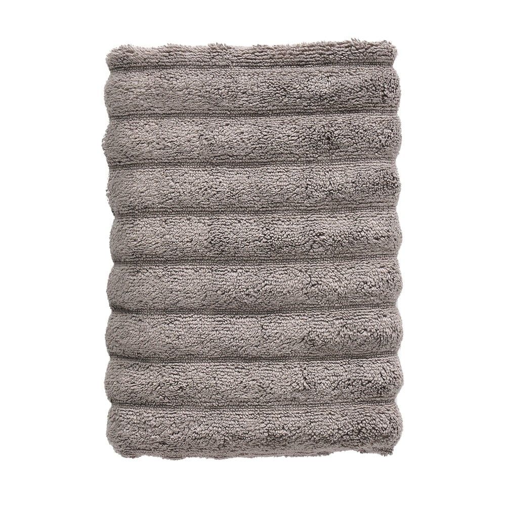 Tmavosivý bavlnený uterák Zone Inu, 100 x 50 cm - Bonami.sk