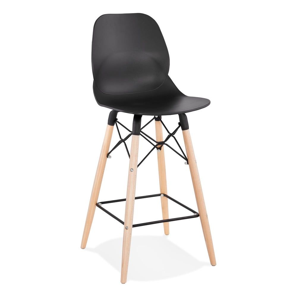 Čierna barová stolička Kokoon Marcel Mini, výška sedu 68 cm - Bonami.sk