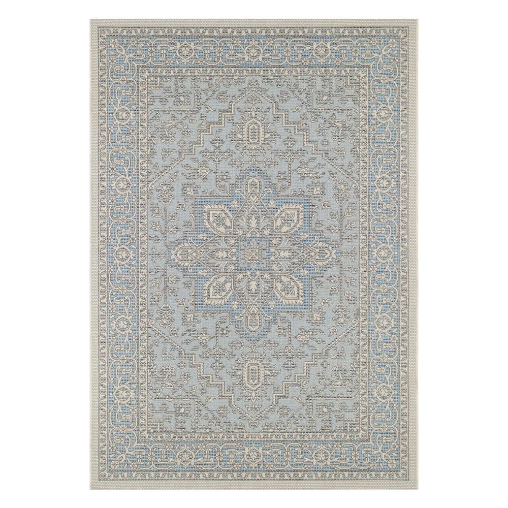 Modro-béžový vonkajší koberec Bougari Anjara, 200 x 290 cm - Bonami.sk