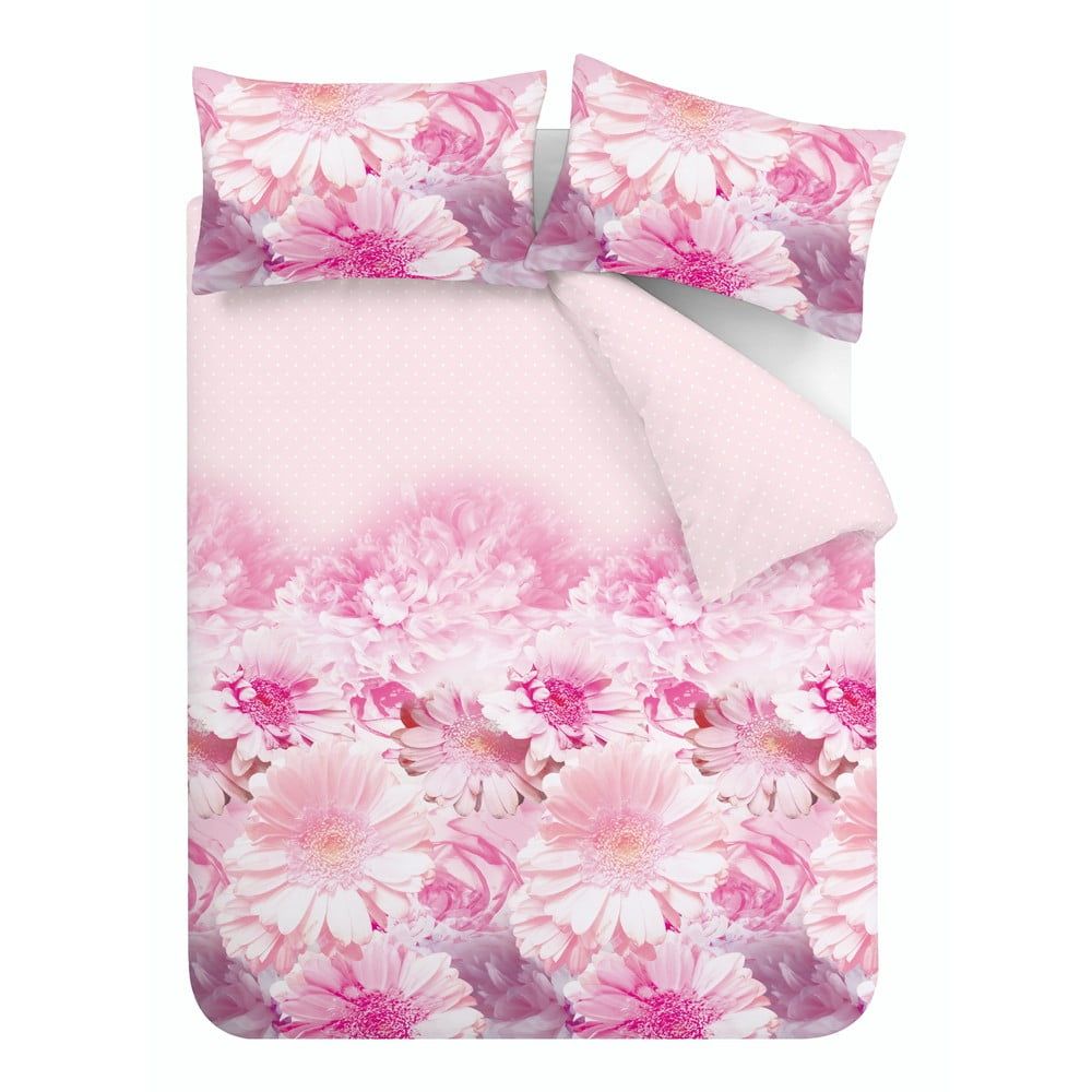 Ružové obliečky Catherine Lansfield Daisy Dreams, 200 x 200 cm - Bonami.sk