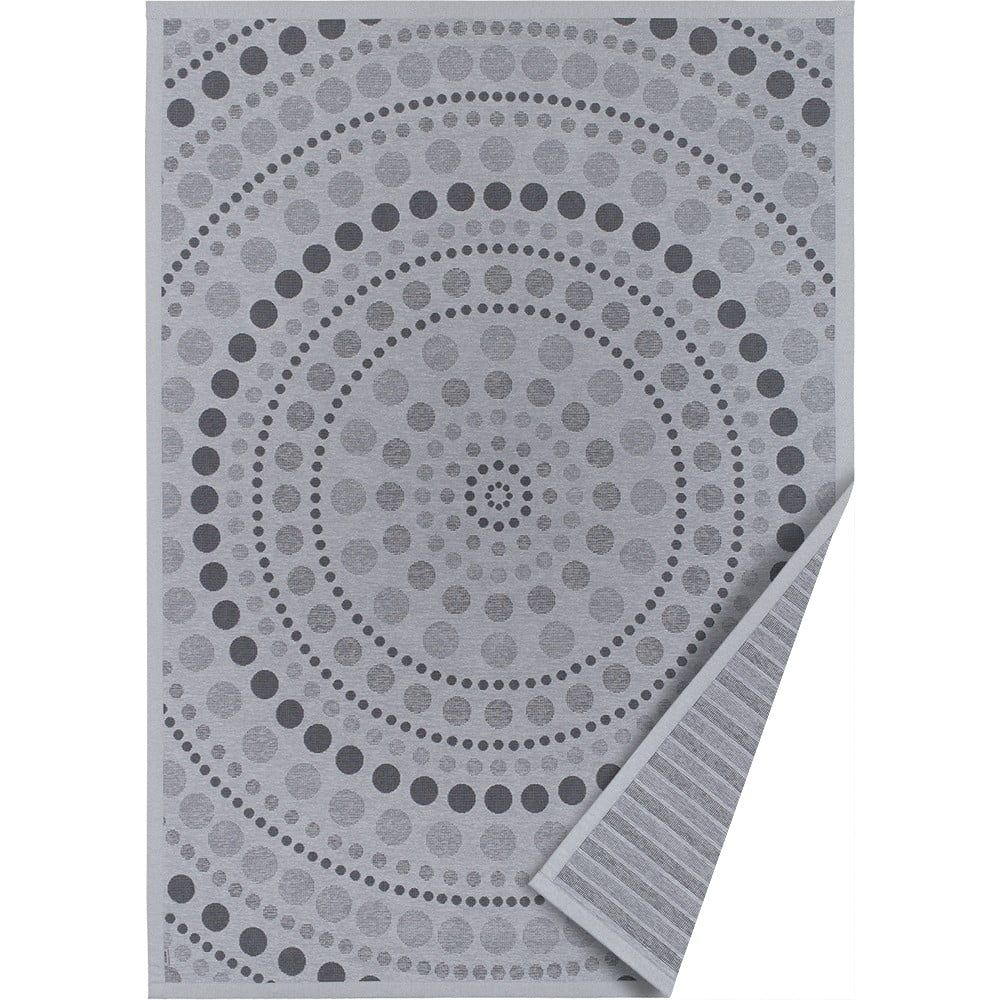 Sivý obojstranný koberec Narma Oola, 70 x 140 cm - Bonami.sk
