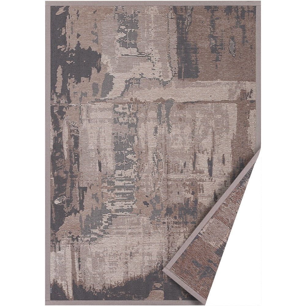 Hnedý obojstranný koberec Narma Nedrema, 70 x 140 cm - Bonami.sk