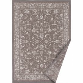 Tmavo-hnedý obojstranný koberec Narma Sagadi, 70 x 140 cm Bonami.sk