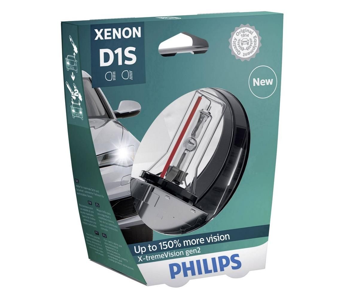 Philips Xenónová autožiarovka Philips X-TREMEVISION D1S PK32d-2/35W/85V 4800K  - Svet-svietidiel.sk