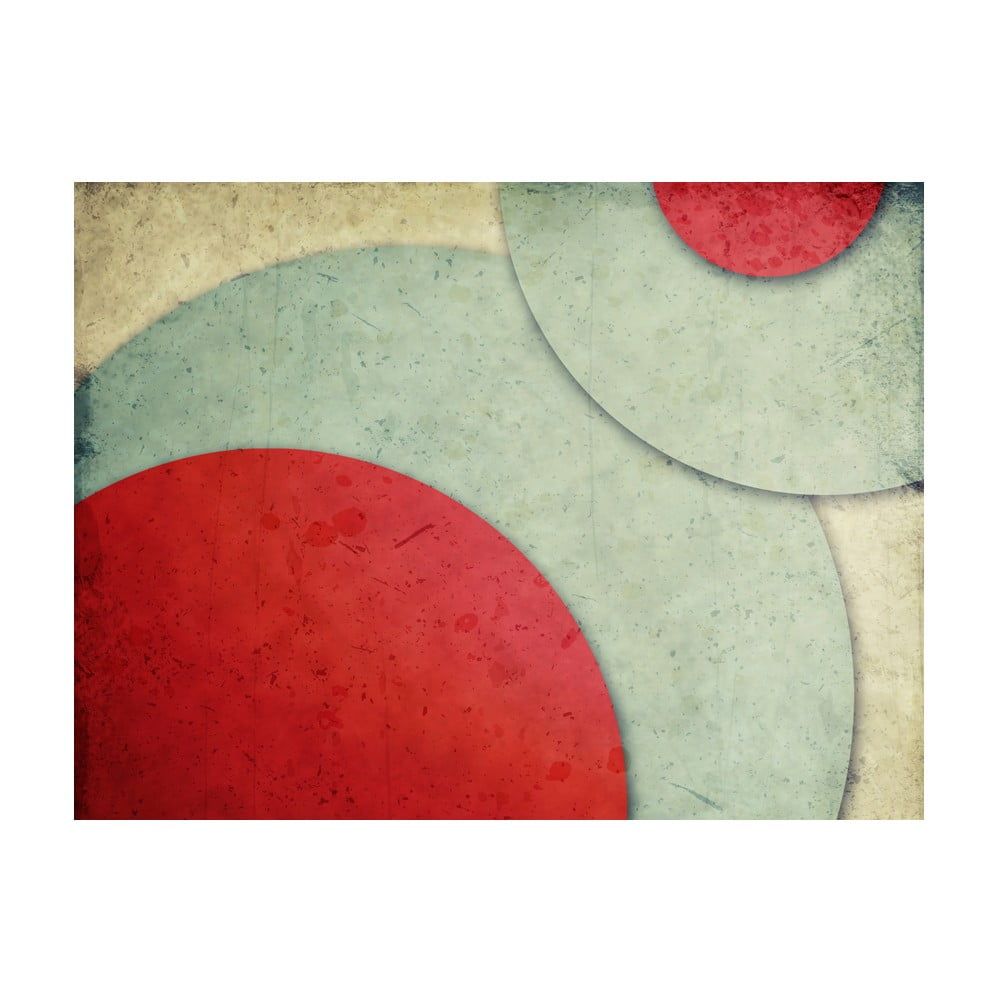 Veľkoformátová tapeta Artgeist Retro Circles, 200 x 154 cm - Bonami.sk