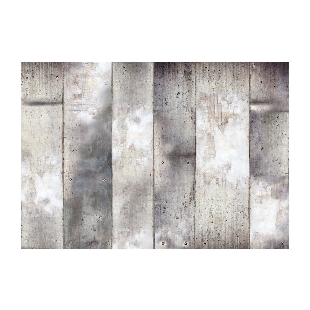 Sivá veľkoformátová tapeta Artgeist Stripes, 400 × 280 cm - Bonami.sk