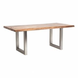 Jedálenský stôl s doskou z akáciového dreva Kare Design Pure, dĺžka 195 cm