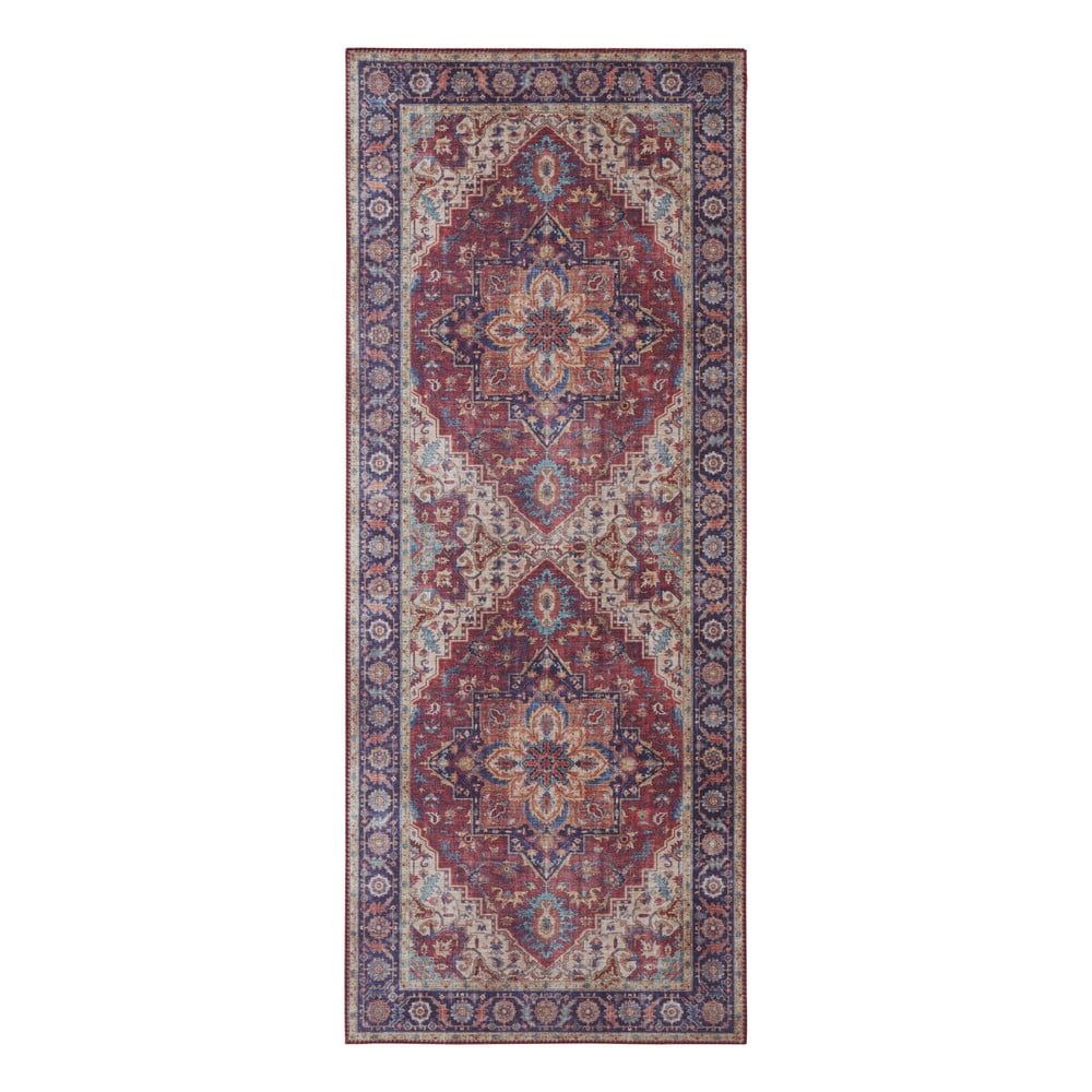 Červeno-fialový koberec Nouristan Anthea, 80 x 200 cm - Bonami.sk
