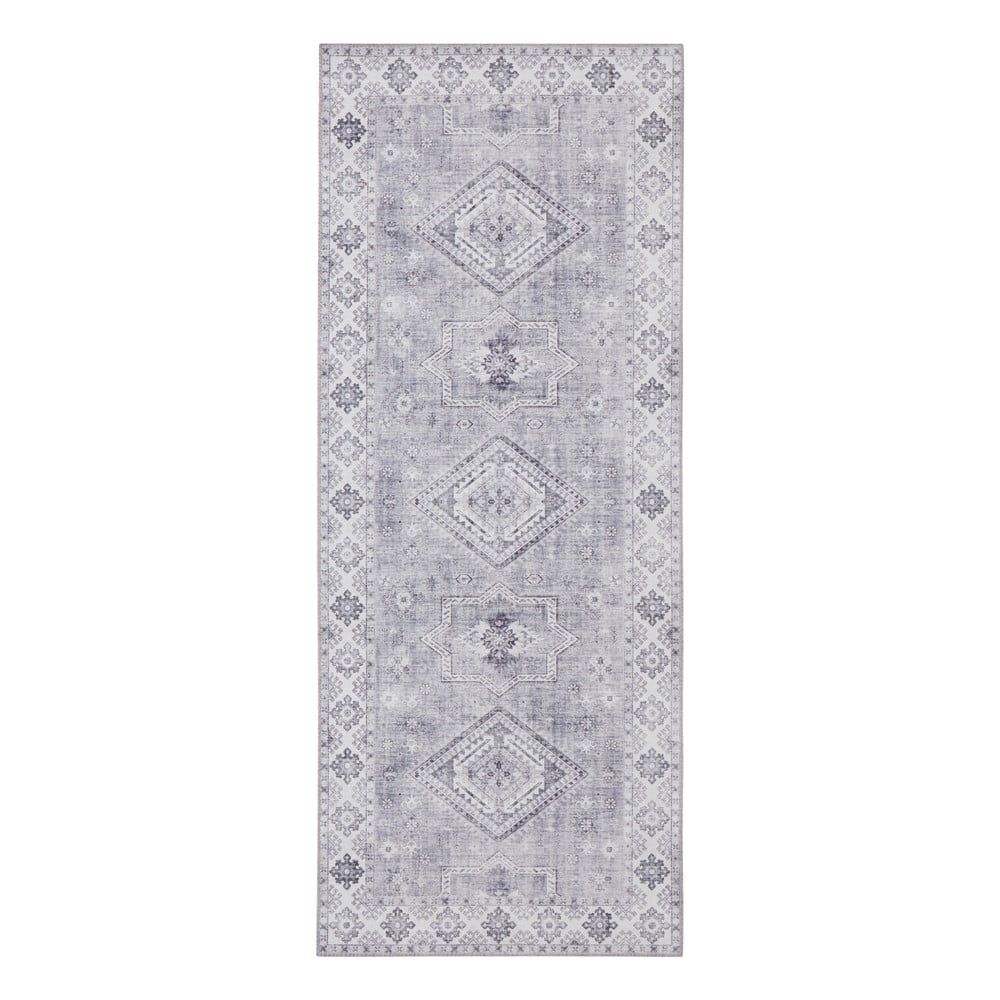 Svetlomodrý koberec Nouristan Gratia, 80 x 200 cm - Bonami.sk