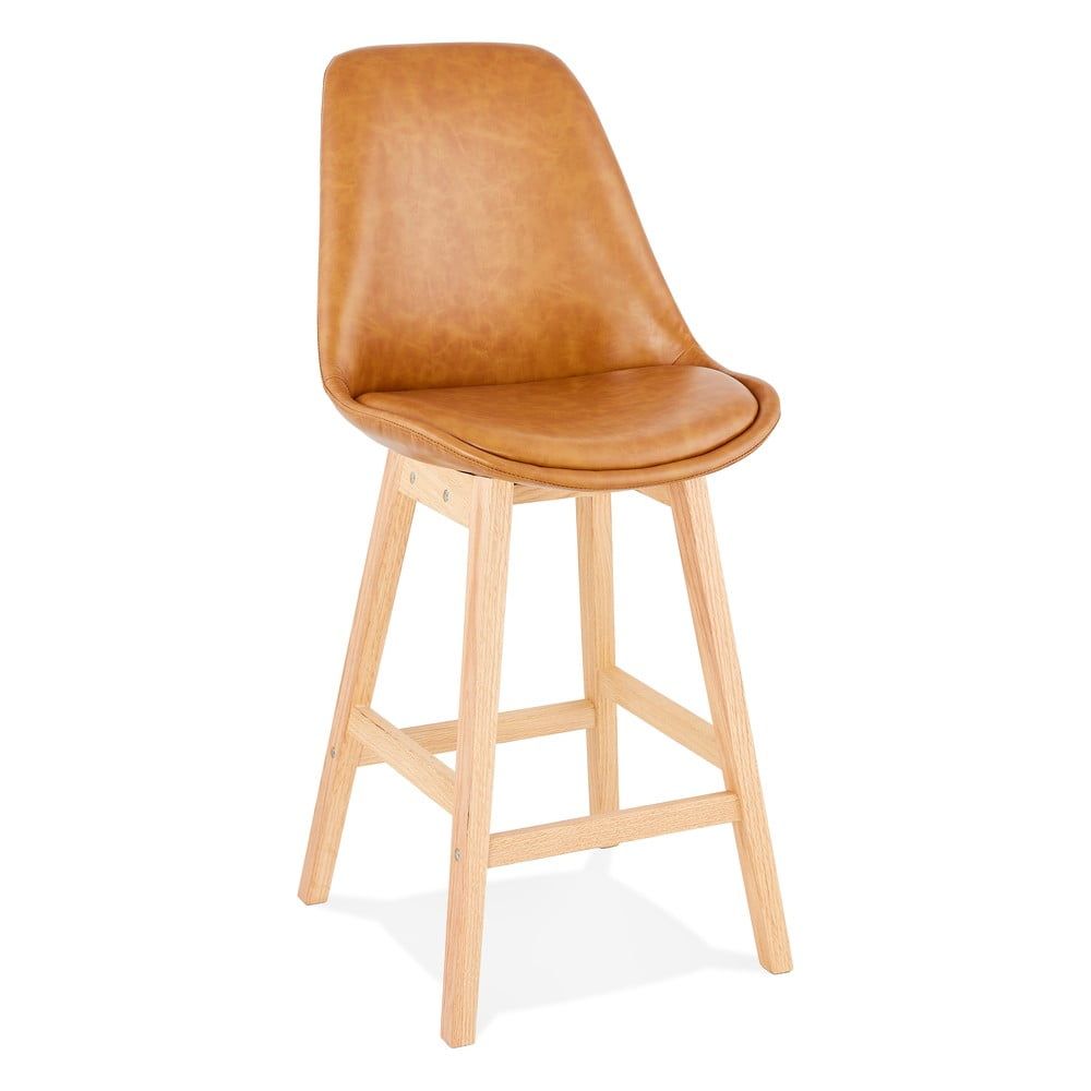 Hnedá barová stolička Kokoon Janie Mini, výška sedu 65 cm - Bonami.sk