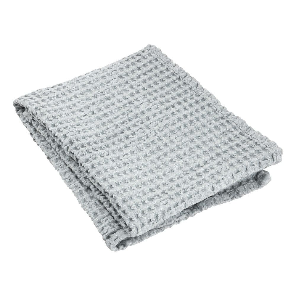 Svetlomodrý bavlnený uterák Blomus Micro Chip, 100 x 50 cm - Bonami.sk
