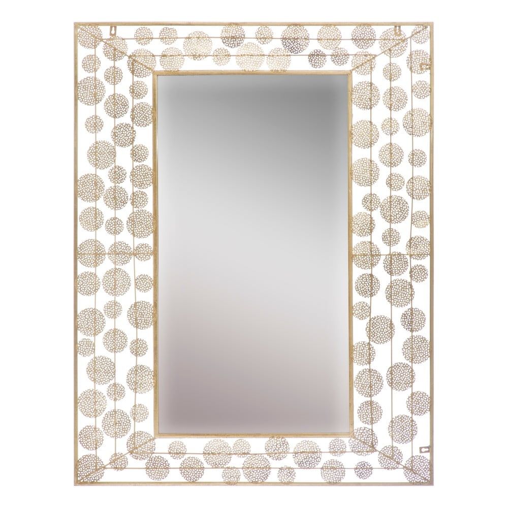 Nástenné zrkadlo v zlatej farbe Mauro Ferretti Dish Glam, 85 x 110 cm - Bonami.sk