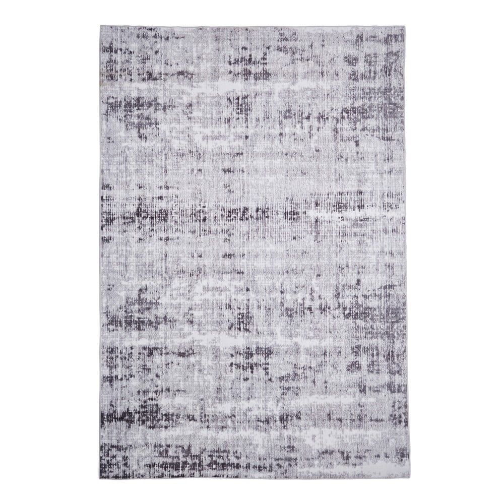 Sivý koberec Floorita Abstract Grey, 80 × 150 cm - Bonami.sk