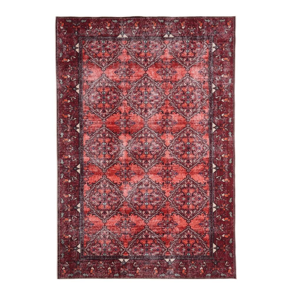Červený koberec Floorita Bosforo, 80 x 150 cm - Bonami.sk