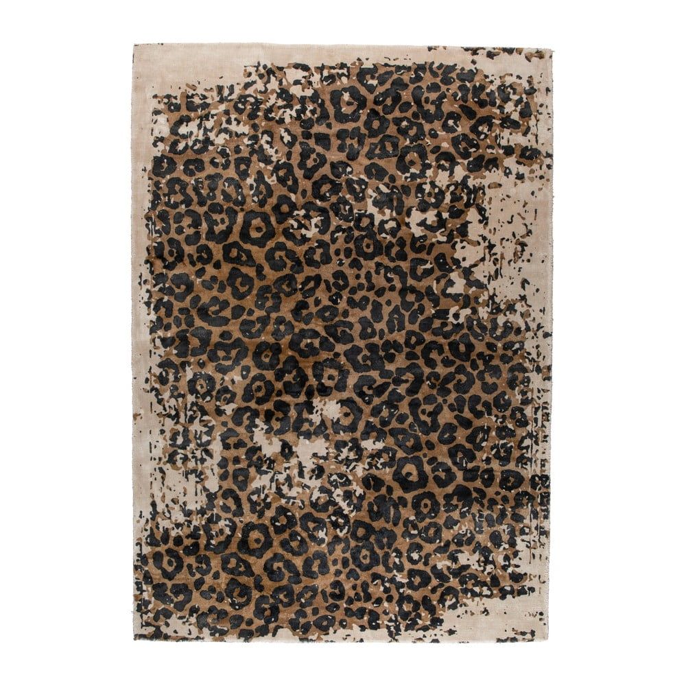 Béžovo-čierny koberec Dutchbone Satwa, 200 x 300 cm - Bonami.sk