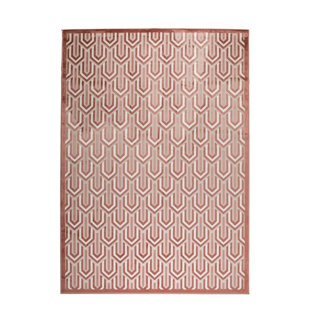 Ružový koberec Zuiver Beverly, 200 x 300 cm - Bonami.sk