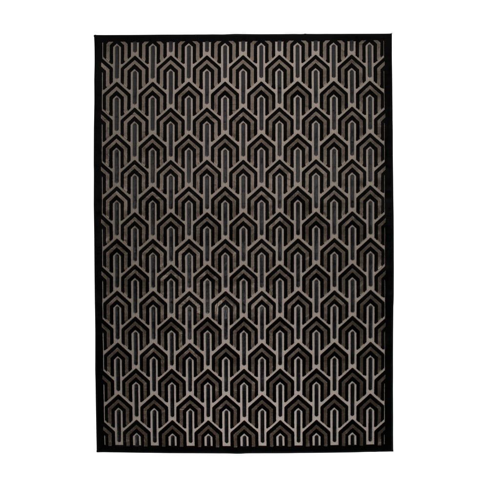 Čierny koberec Zuiver Beverly, 200 x 300 cm - Bonami.sk