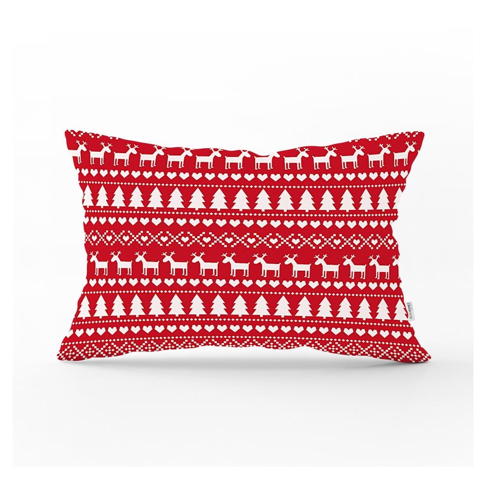 Vianočná obliečka na vankúš Minimalist Cushion Covers Holiday Ornaments, 35 x 55 cm - Bonami.sk