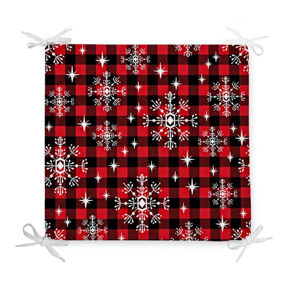 Vianočný sedák s prímesou bavlny Minimalist Cushion Covers Eve, 42 x 42 cm - Bonami.sk