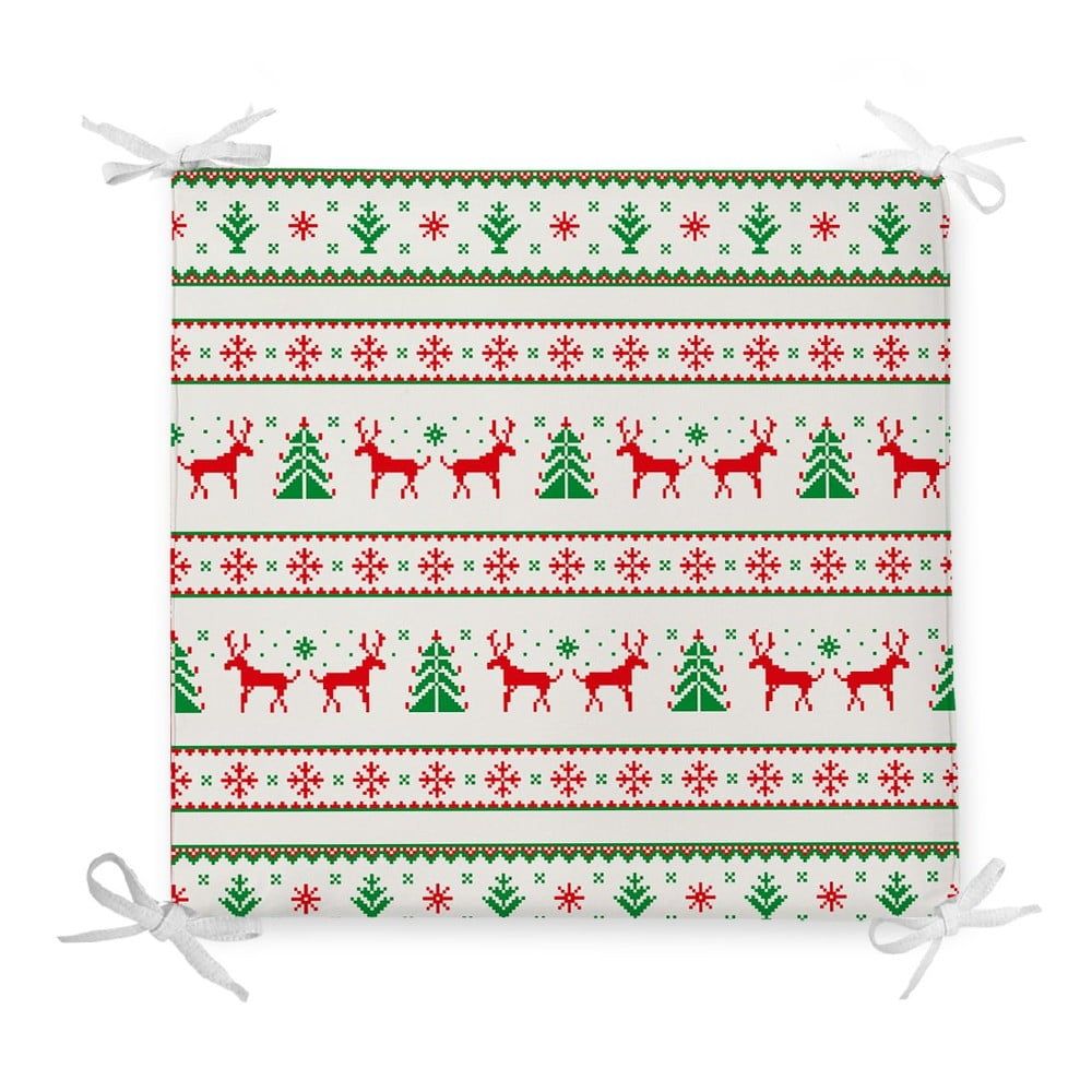 Vianočný sedák s prímesou bavlny Minimalist Cushion Covers Traditions, 42 x 42 cm - Bonami.sk