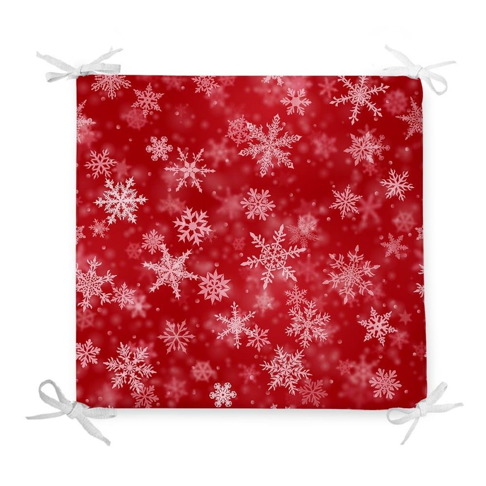 Vianočný sedák s prímesou bavlny Minimalist Cushion Covers Blizzard, 42 x 42 cm - Bonami.sk