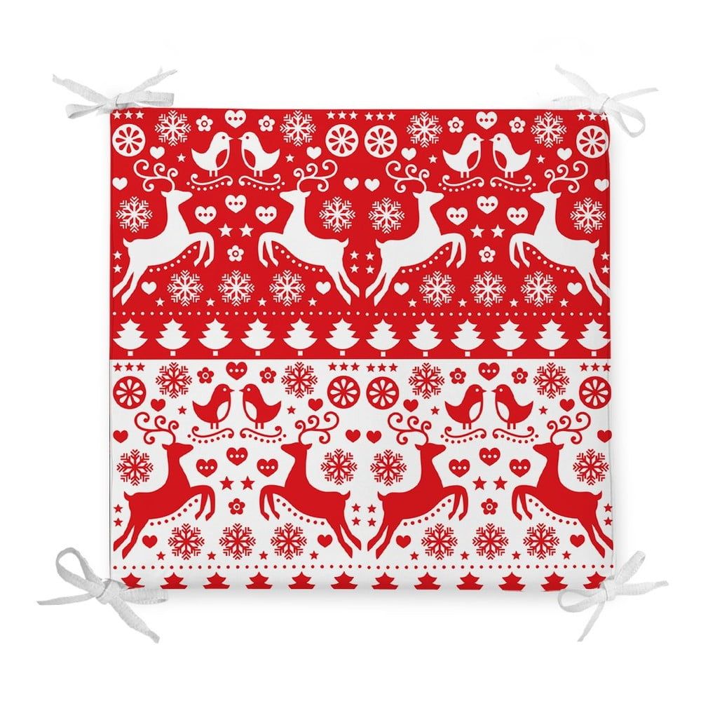 Vianočný sedák s prímesou bavlny Minimalist Cushion Covers Xmas Ginderbread, 42 x 42 cm - Bonami.sk