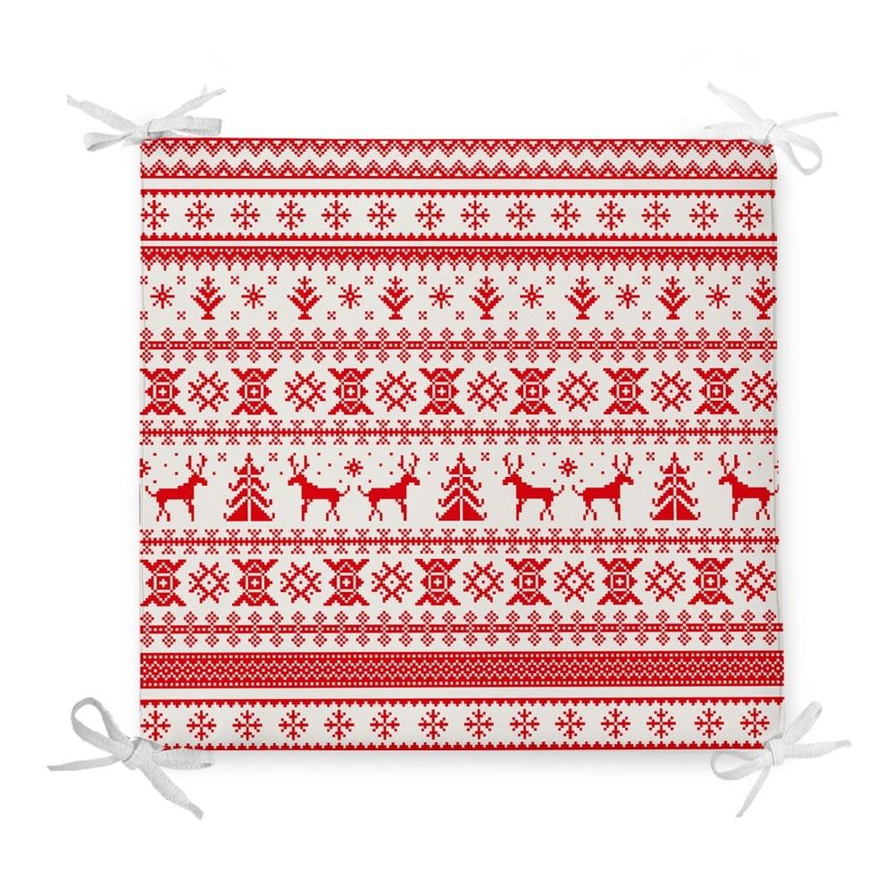 Vianočný sedák s prímesou bavlny Minimalist Cushion Covers Geometric, 42 x 42 cm - Bonami.sk