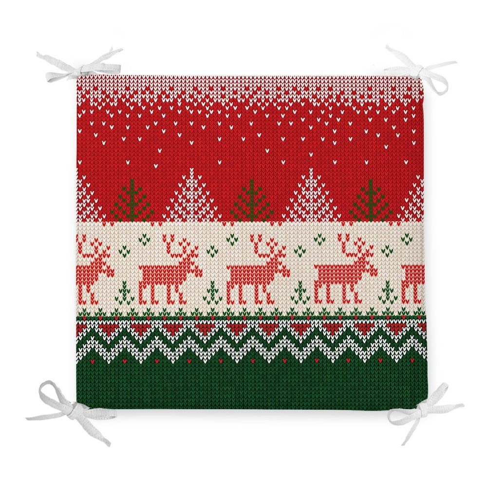Vianočný sedák s prímesou bavlny Minimalist Cushion Covers Merry Xmas, 42 x 42 cm - Bonami.sk