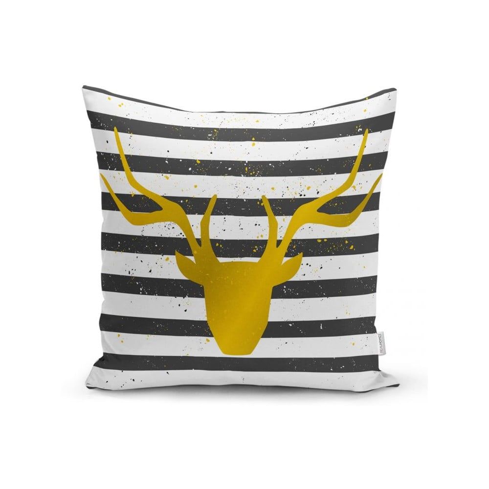 Obliečka na vankúš Minimalist Cushion Covers Striped Reindeer, 42 x 42 cm - Bonami.sk