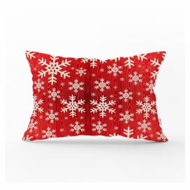 Vianočná obliečka na vankúš Minimalist Cushion Covers Snowflake, 35 x 55 cm