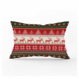 Vianočná obliečka na vankúš Minimalist Cushion Covers Merry Christmas, 35 x 55 cm